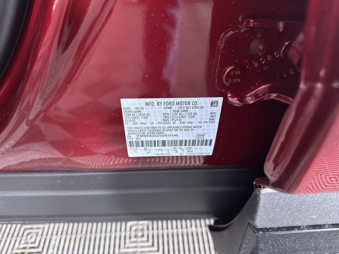 New 2027 Ruby Red Metallic Tinted Clearcoat Ford ST image 11