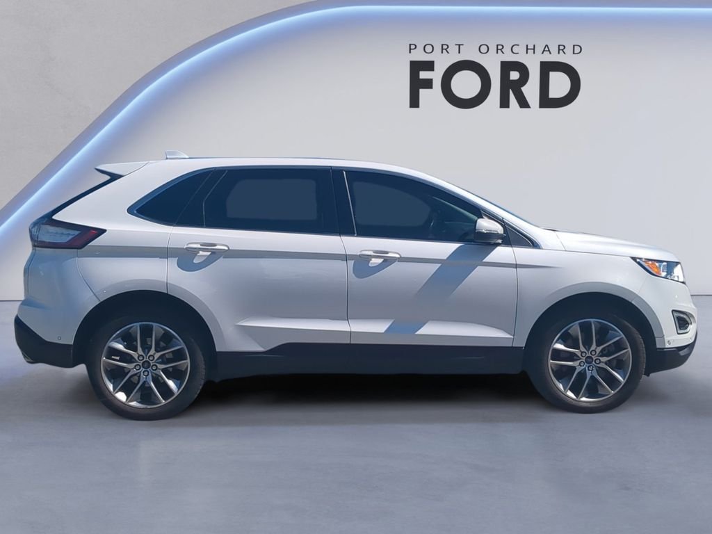 Used 2017 White Ford Titanium image 8