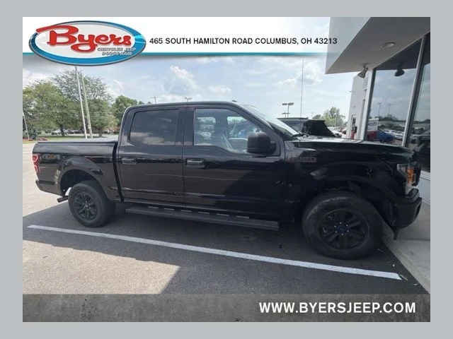 Used 2018 Black Ford XLT image 1