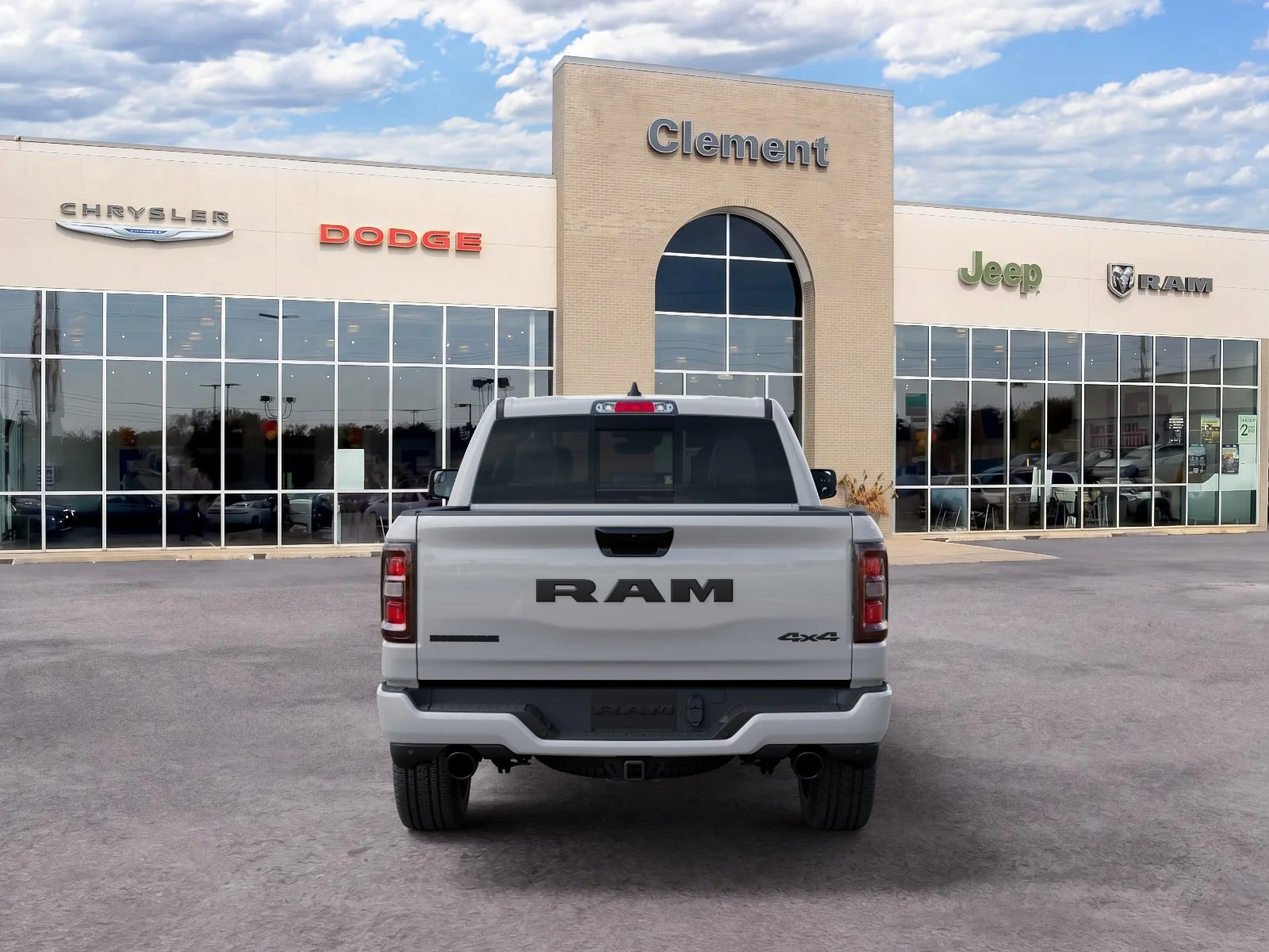 New 2026 Bright White Clear-Coat Exterior Paint RAM Big Horn/Lone Star image 36