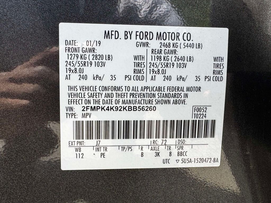 Used 2019 Gray Ford Titanium image 16