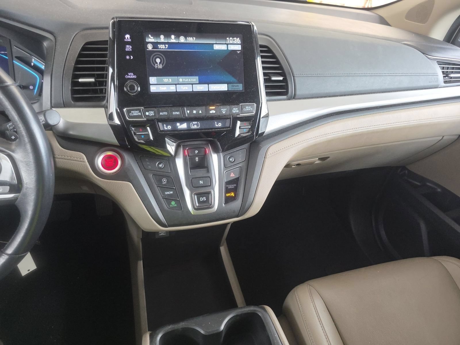 Used 2020 Platinum White Pearl Honda EX-L image 12