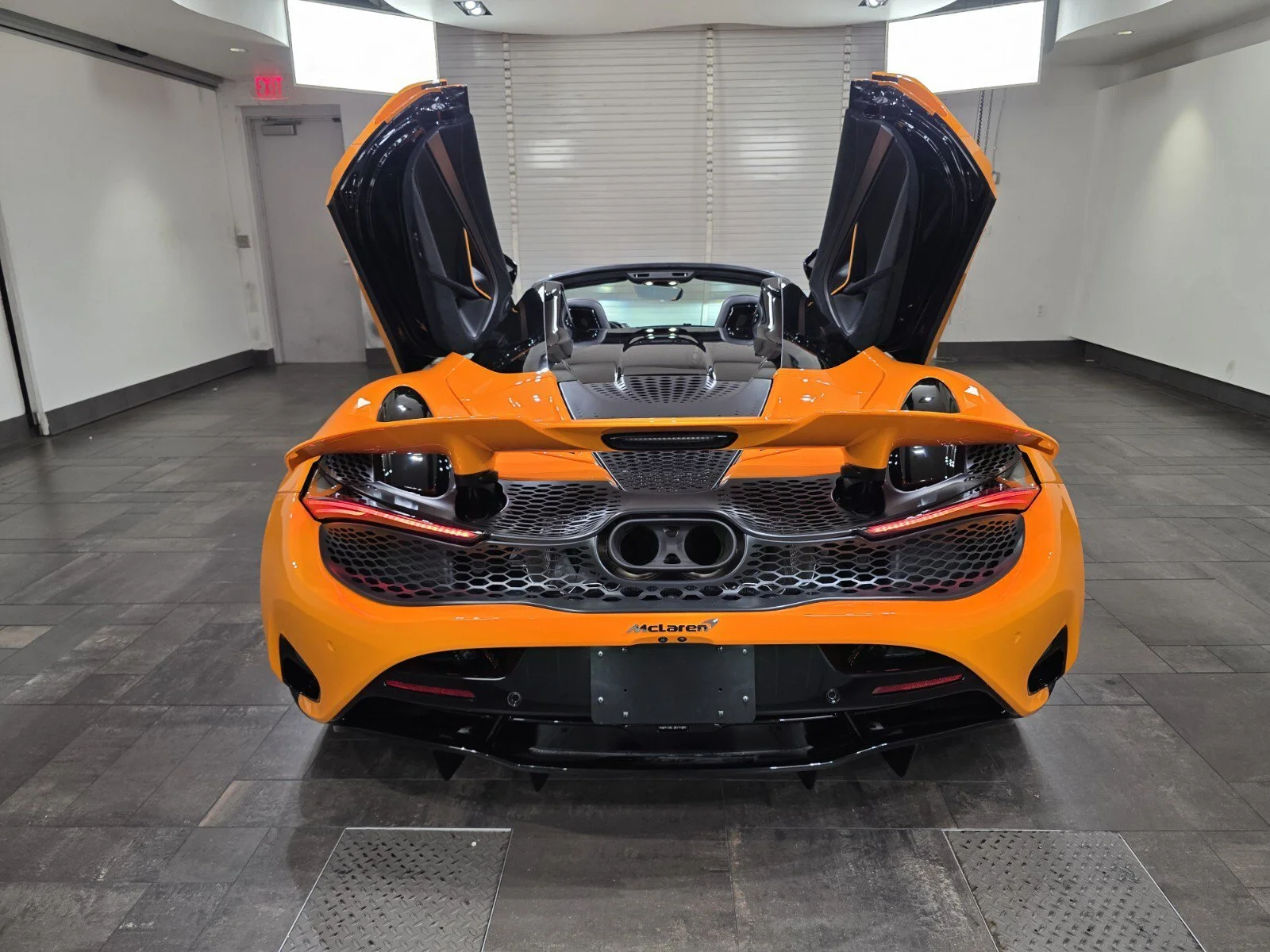 New 2027 McLaren Orange McLaren Spider image 23