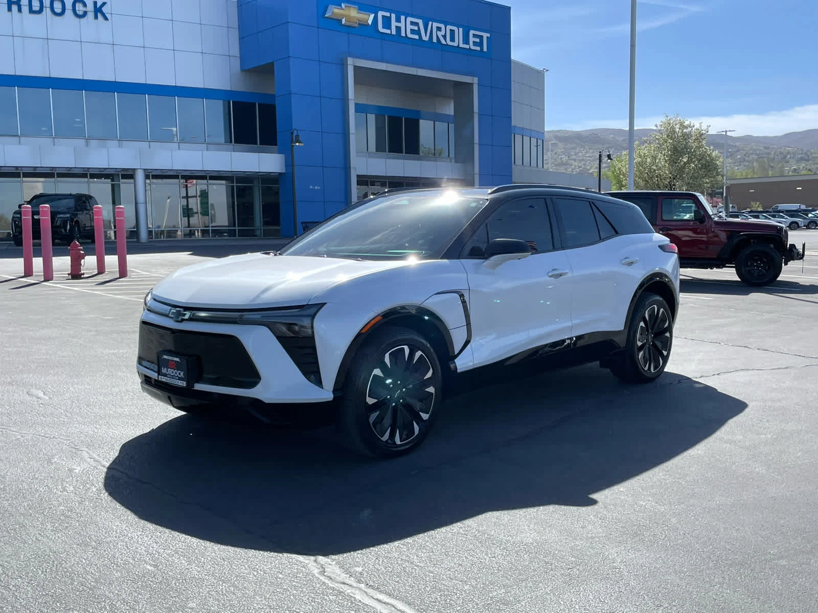 Used 2025 Chevrolet Blazer EV RS with VIN 3GNKDJRJ9SS107503 for sale in Woods Cross, UT