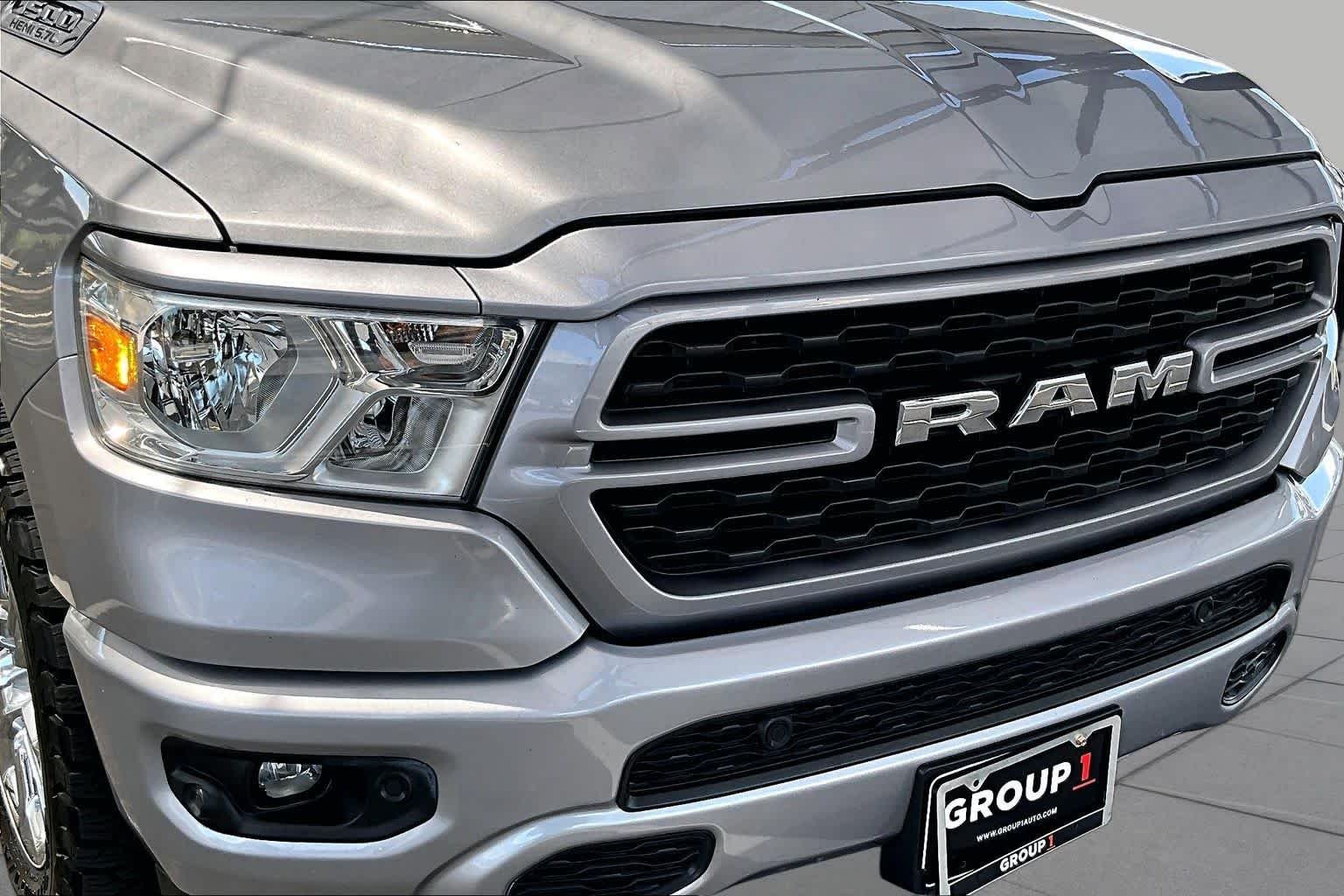 Used 2022 Billet Silver Metallic Clearcoat Ram Lone Star image 30