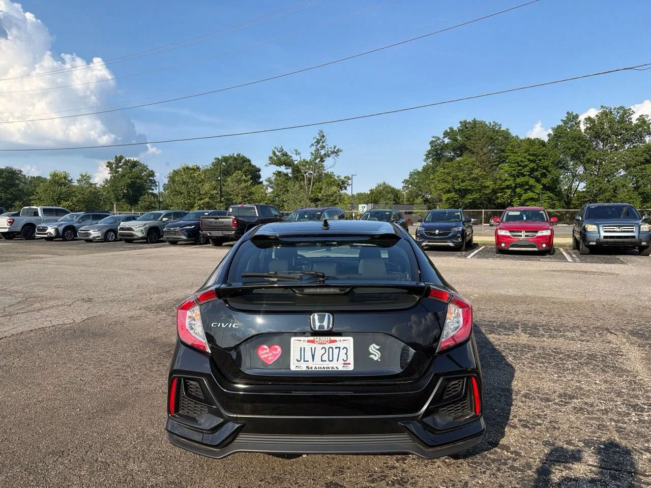 Used 2021 Black Honda EX image 7