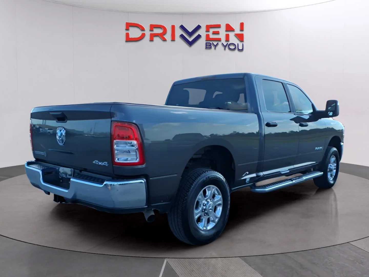 Used 2024 Granite Crystal Metallic Clearcoat Ram Big Horn image 5