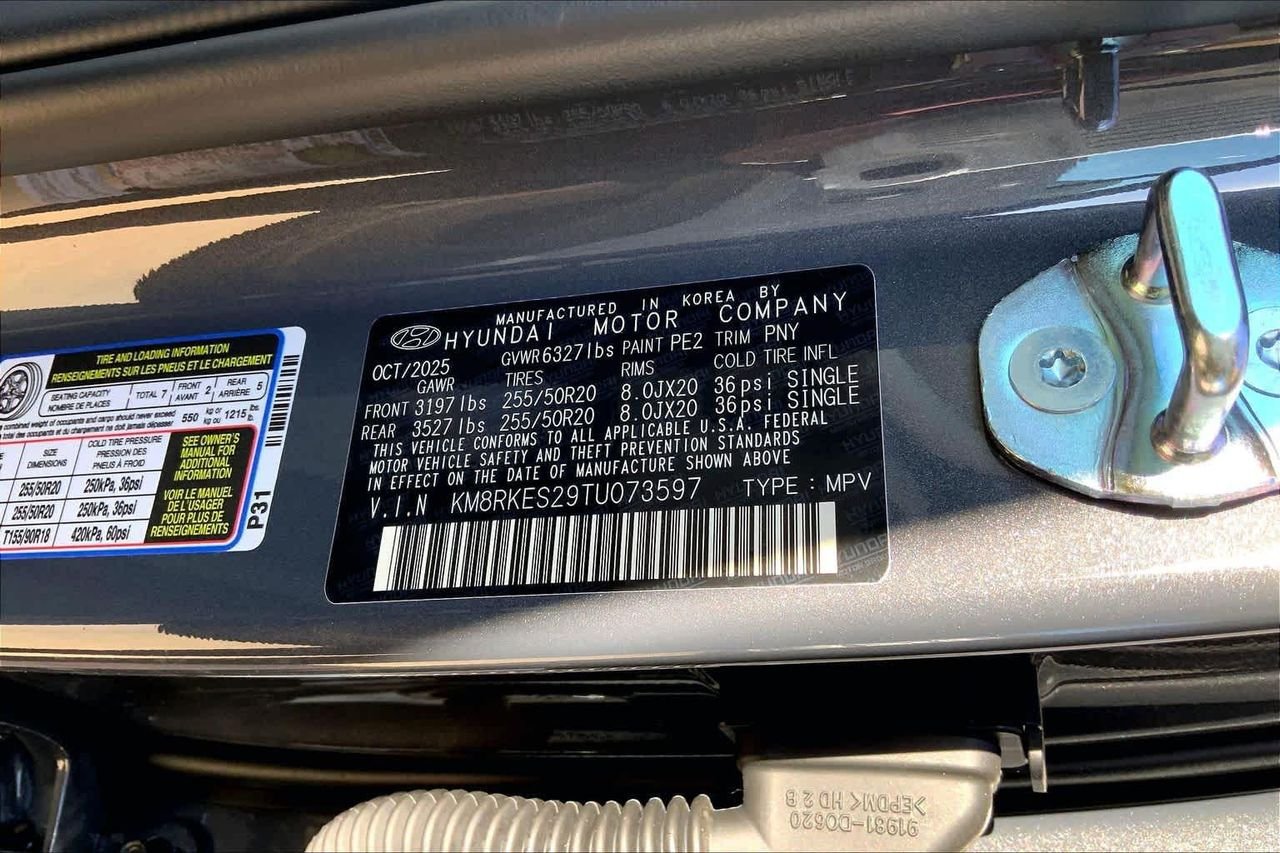 New 2026 Ecotronic Gray Pearl Hyundai Limited AWD image 19