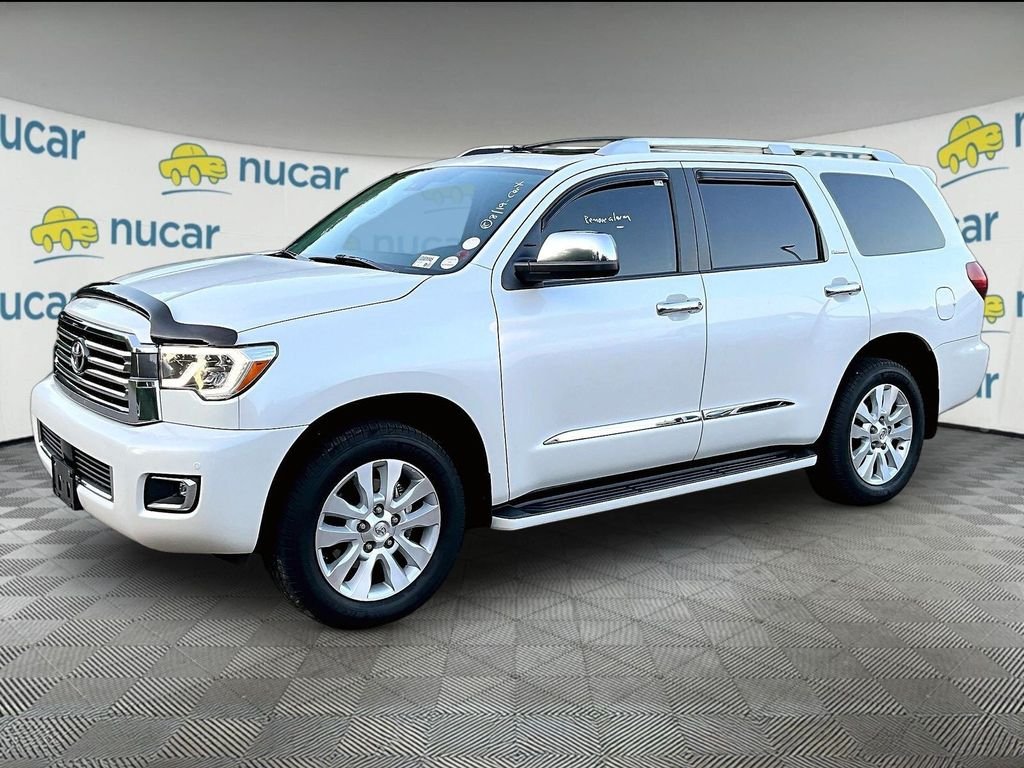 Used 2018 White Toyota Platinum image 3