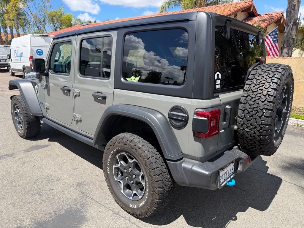 Used 2023 Gray Jeep Rubicon 4xe image 11