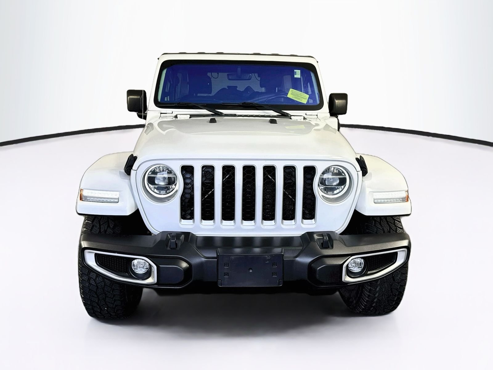 Used 2021 White Jeep Unlimited Sahara 4xe image 2