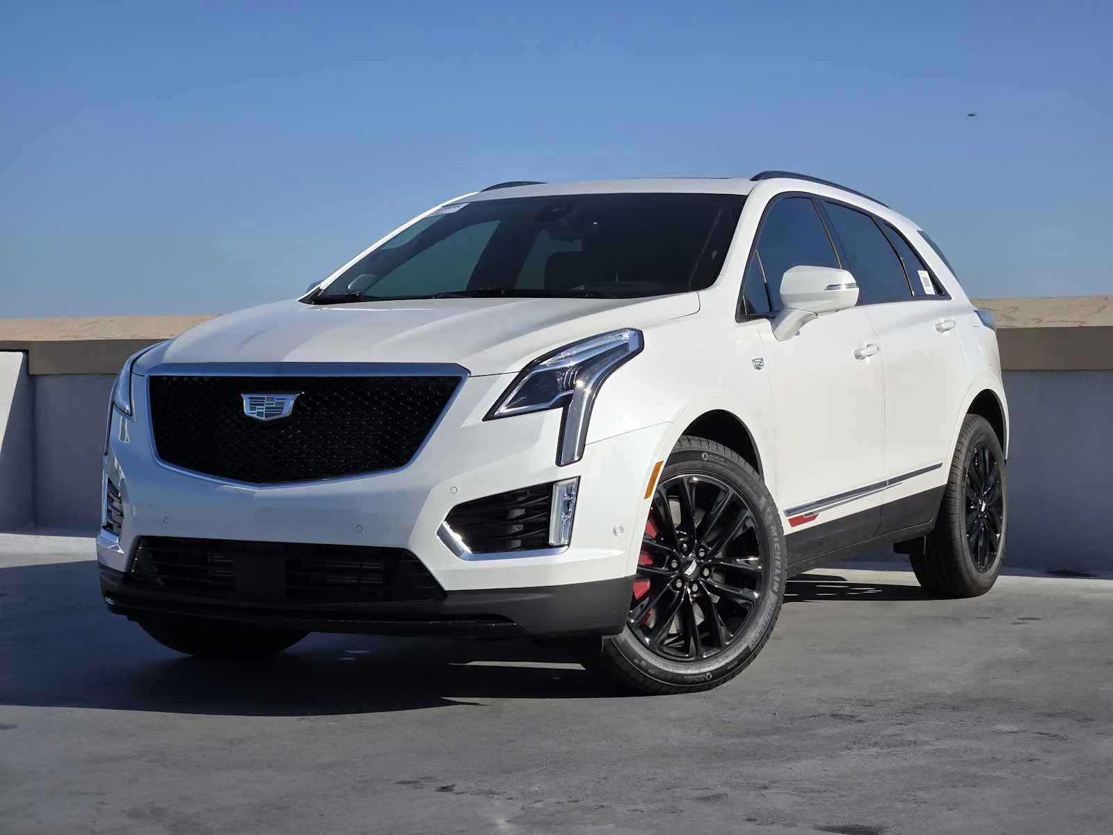 New 2026 Crystal White Tricoat Cadillac Sport image 1