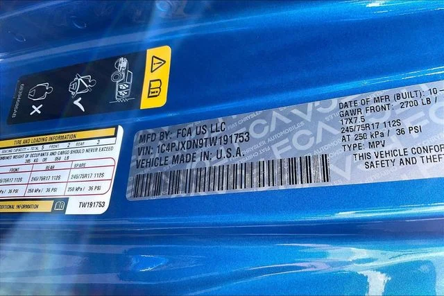 New 2026 Hydro Blue Pearlcoat Jeep Sport S image 13