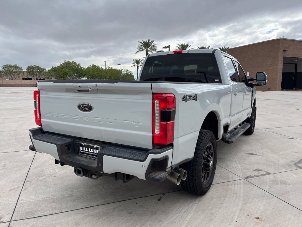 Certified Used 2025 White Ford Lariat image 8