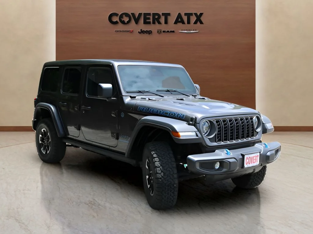 Used 2025 Gray Jeep Rubicon 4xe image 7