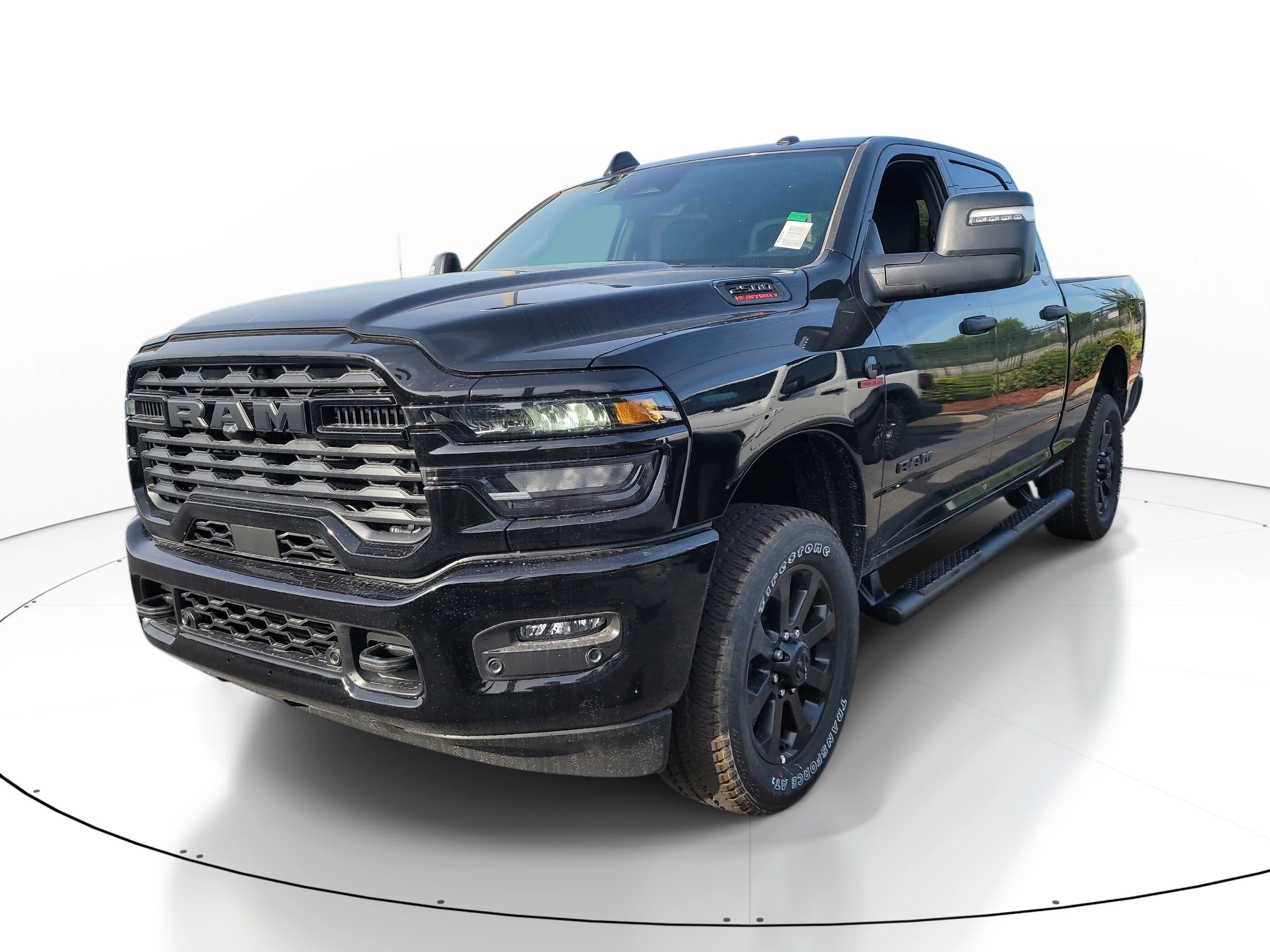 New 2026 Diamond Black Crystal Pearlcoat Ram Big Horn image 4