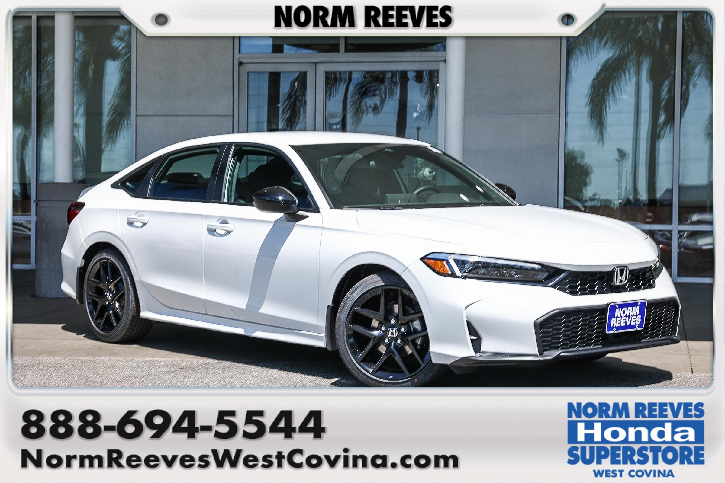 New 2026 Platinum White Pearl Honda Sport CVT image 1