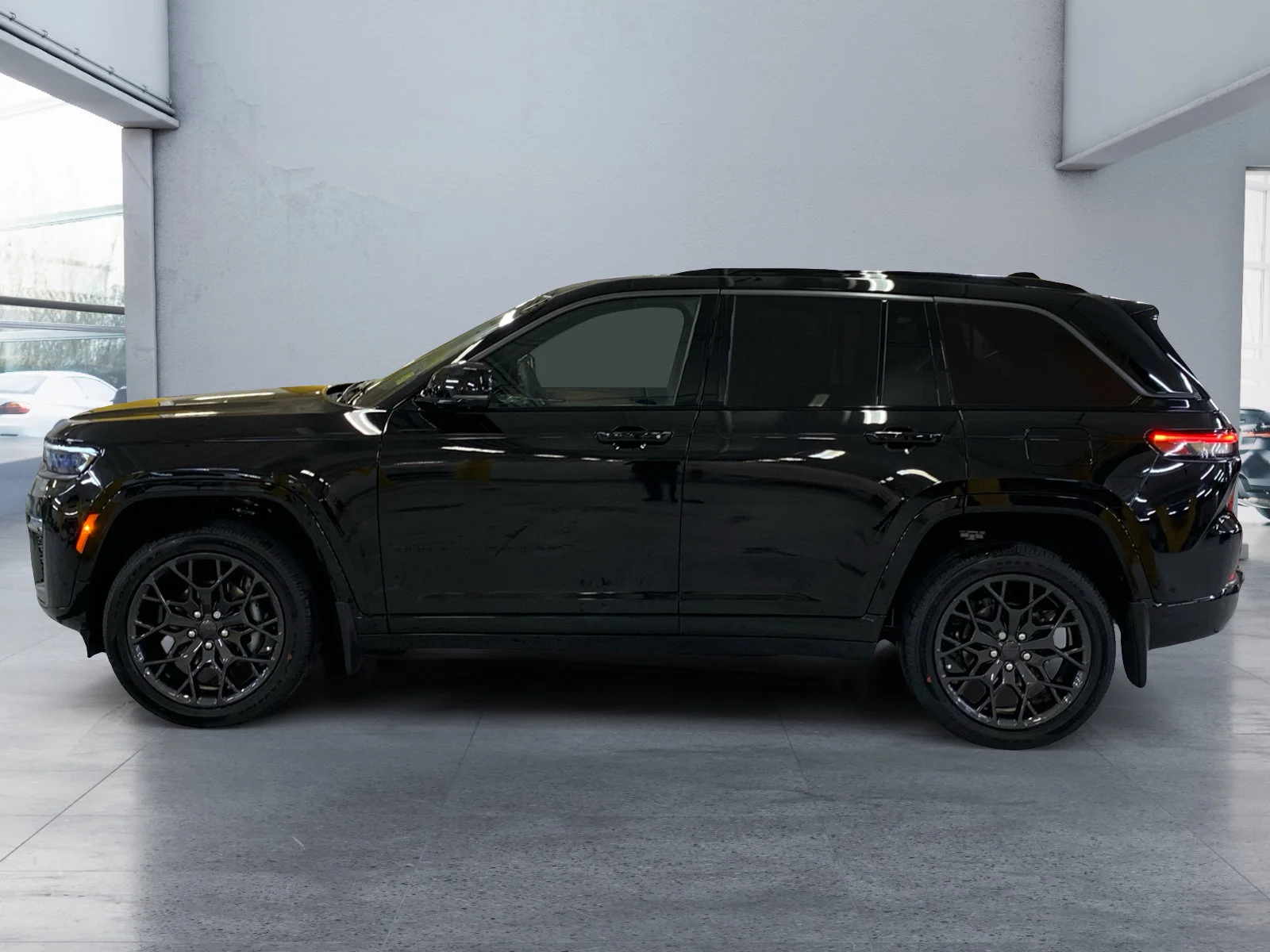 New 2026 Diamond Black Crystal Pearl Jeep Summit image 2