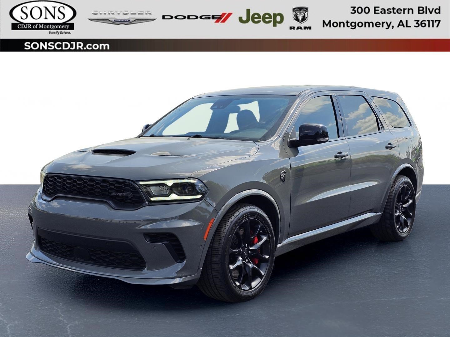 Used 2023 Destroyer Gray Clearcoat Dodge SRT Hellcat Premium image 1