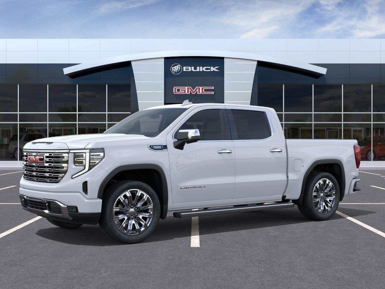 New 2026 Glacier White Tricoat GMC Denali image 2