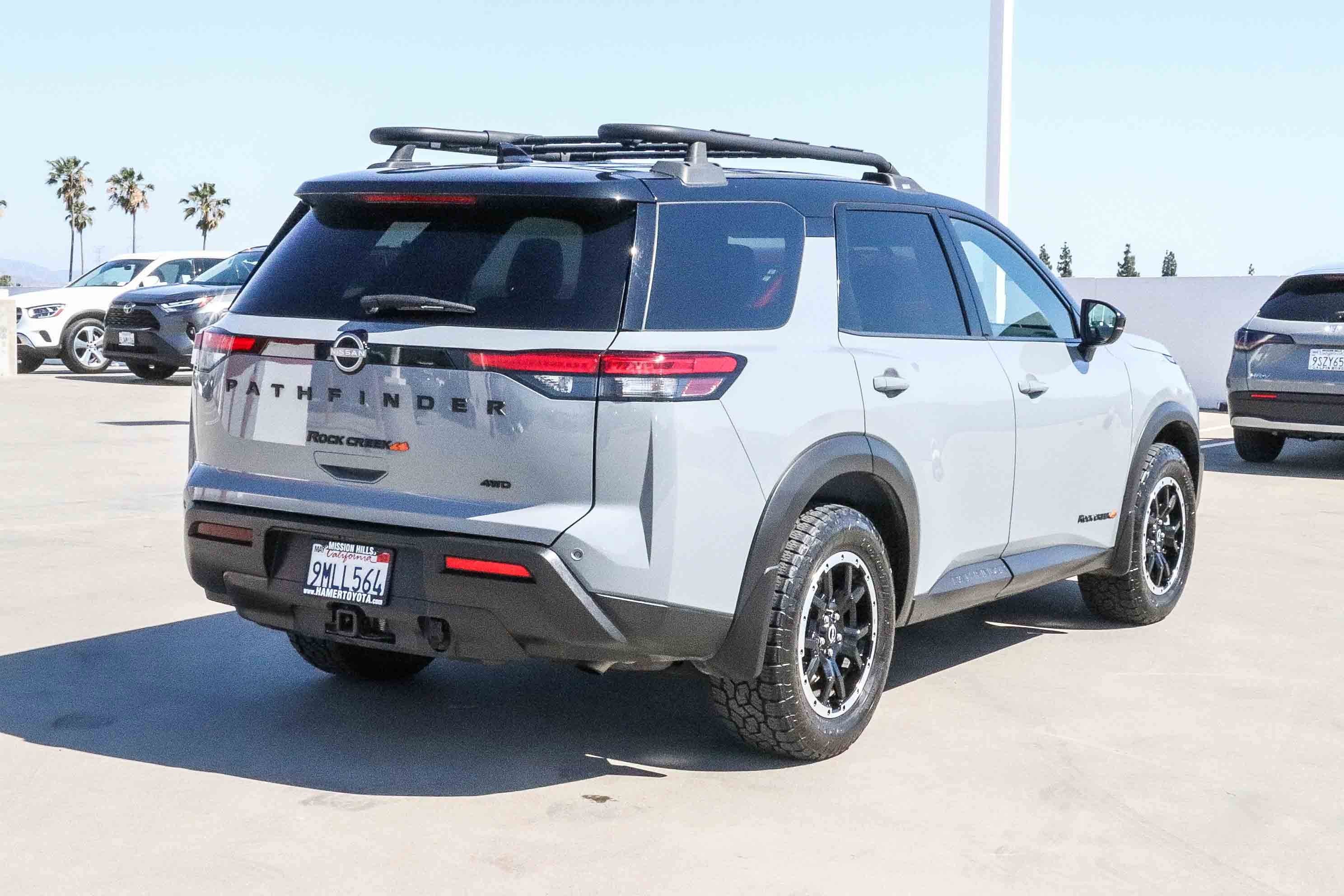 Used 2024 Solid Gray/Super Black Nissan Rock Creek image 6