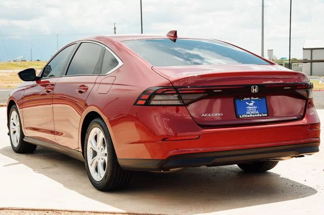 New 2026 Radiant Red Metallic Honda LX image 4