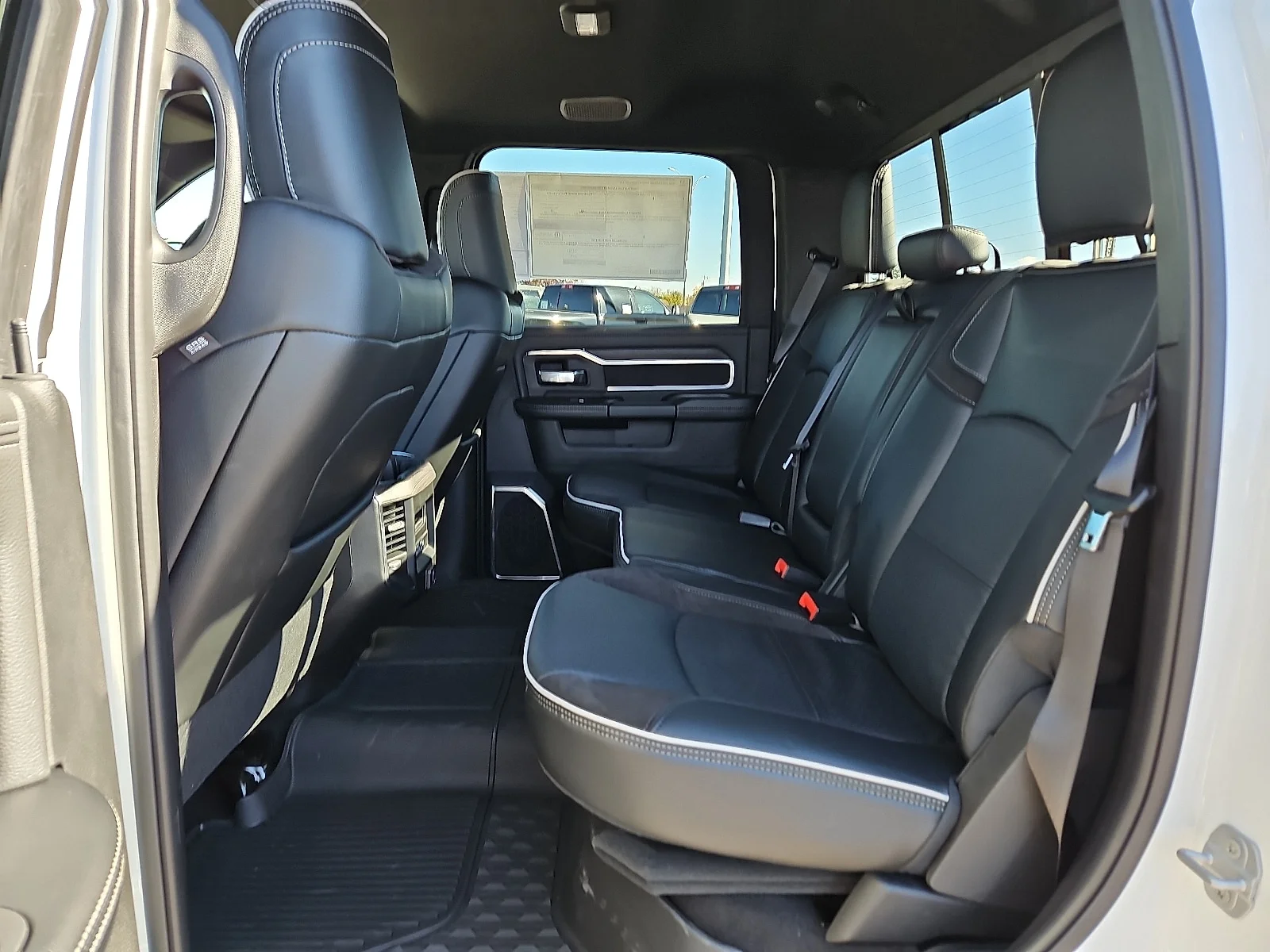 New 2026 Bright White Ram LARAMIE CREW CAB 4X4 6