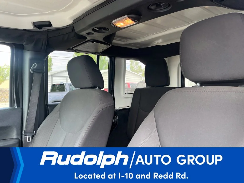 Used 2018 Black Clearcoat Jeep Unlimited Sport image 9