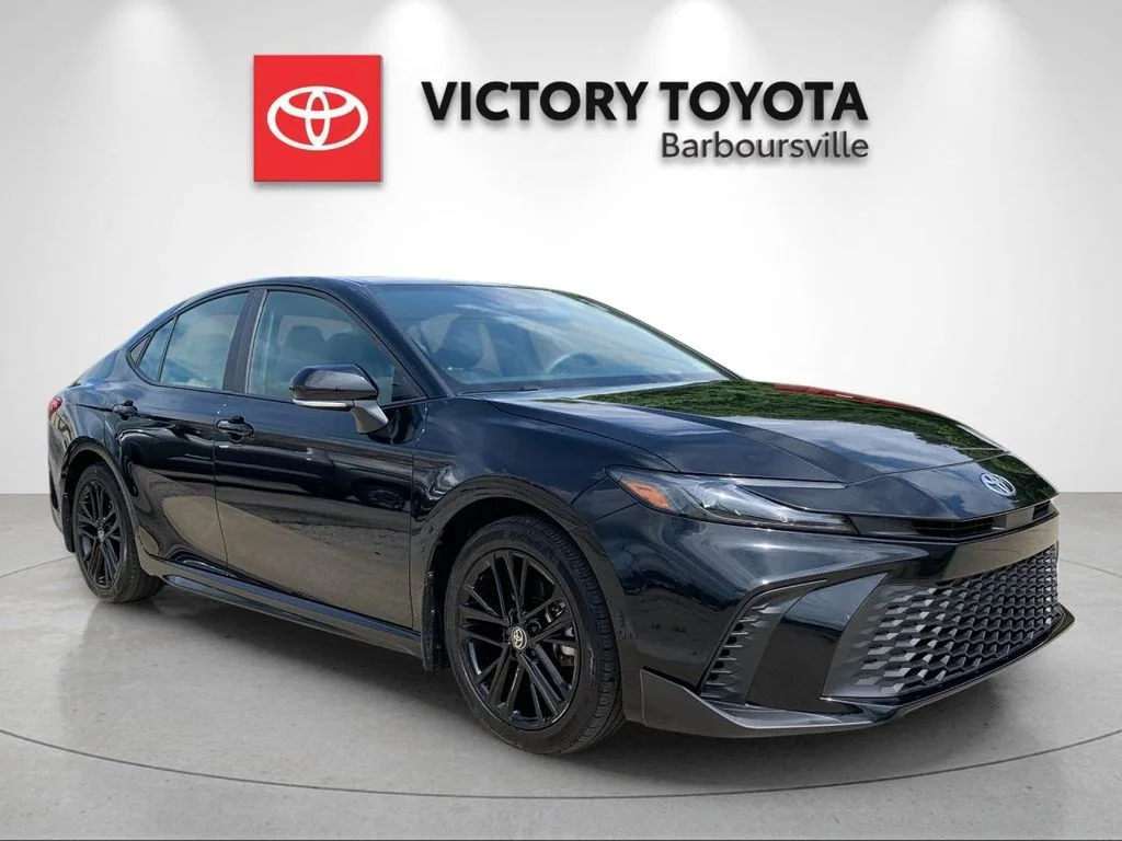 Used 2025 Black Toyota SE image 5