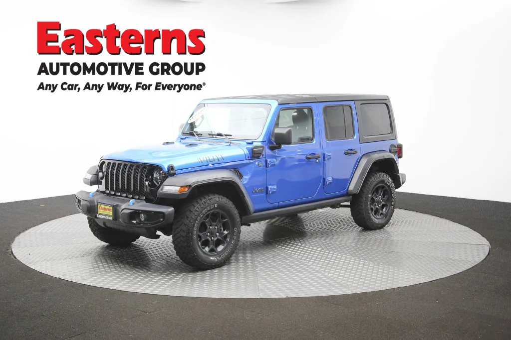 Used 2023 Blue Jeep Willys 4xe image 52