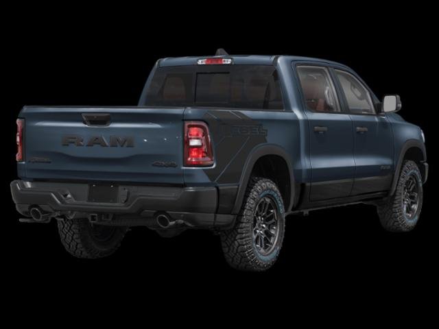 New 2027 Forged Blue Metallic Exterior Paint RAM Rebel image 2