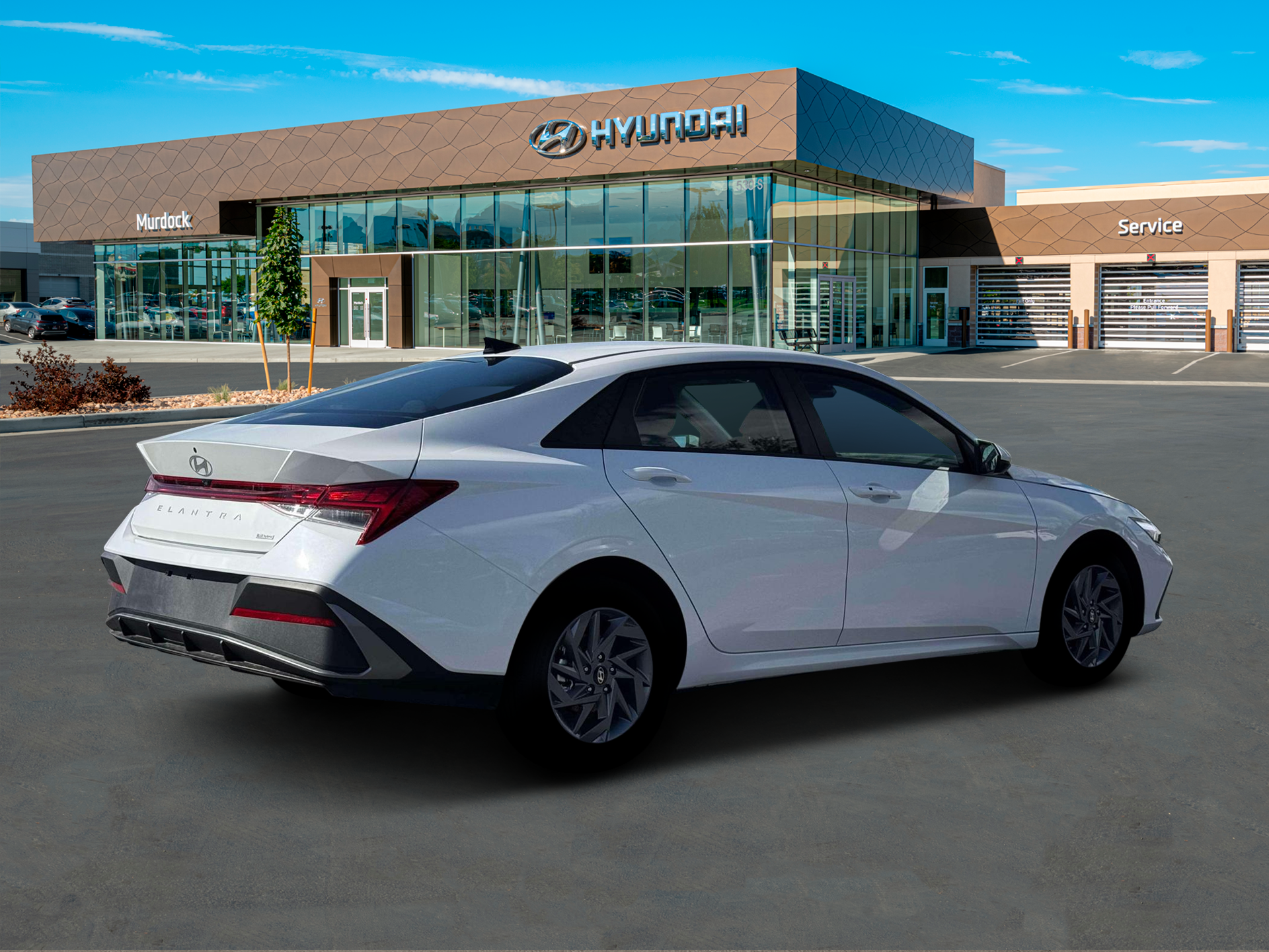 New 2026 Serenity White Hyundai Blue image 8
