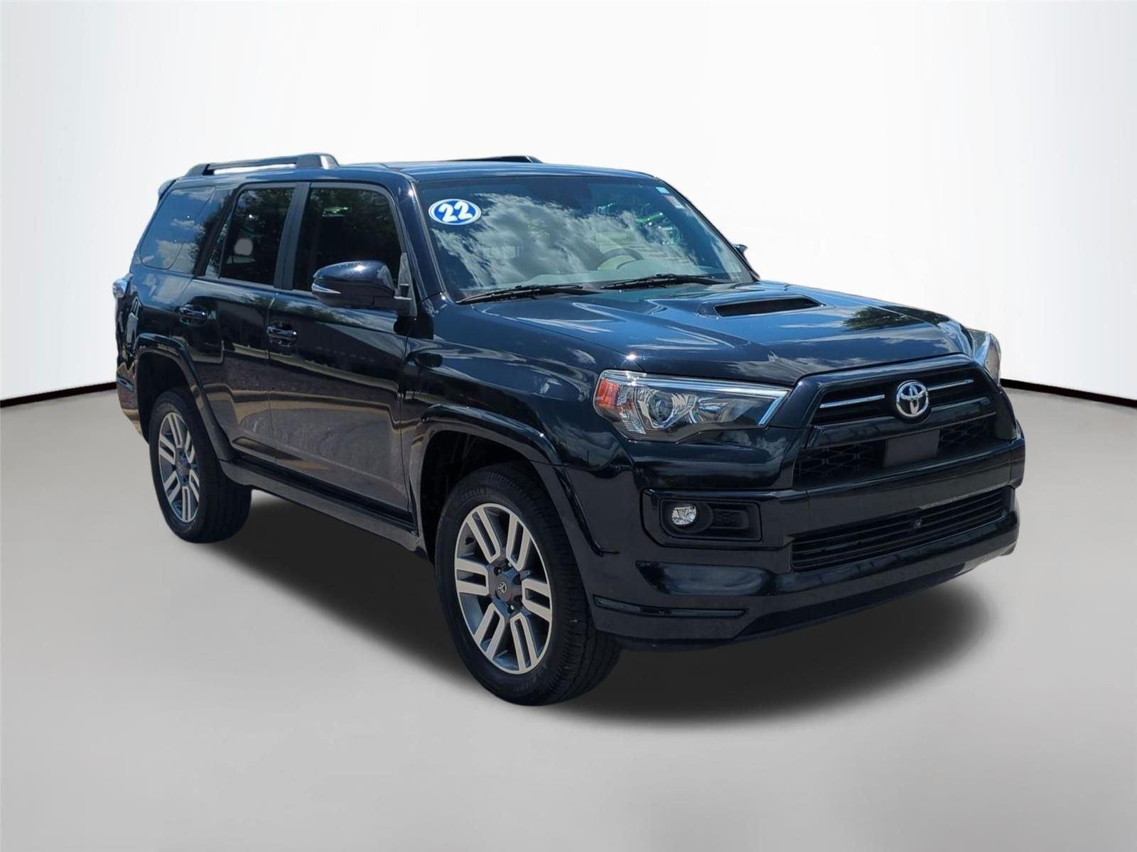 Used 2022 Midnight Black Metallic Toyota TRD Sport image 7