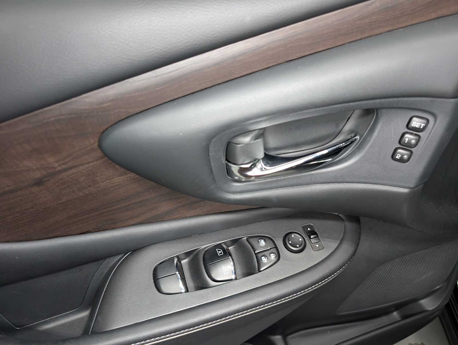 Used 2019 Magnetic Black Pearl Nissan Platinum image 39