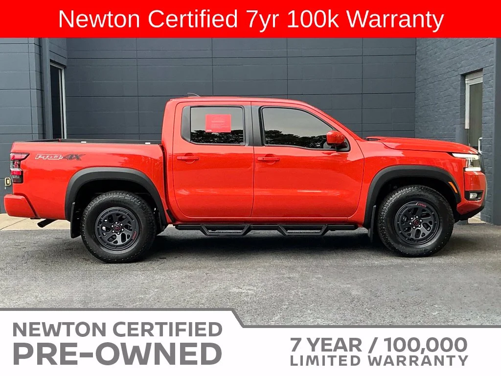 Certified Used 2025 Afterburn Orange Nissan PRO-4X image 4
