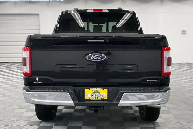 Used 2023 Agate Black Metallic Ford Lariat image 5