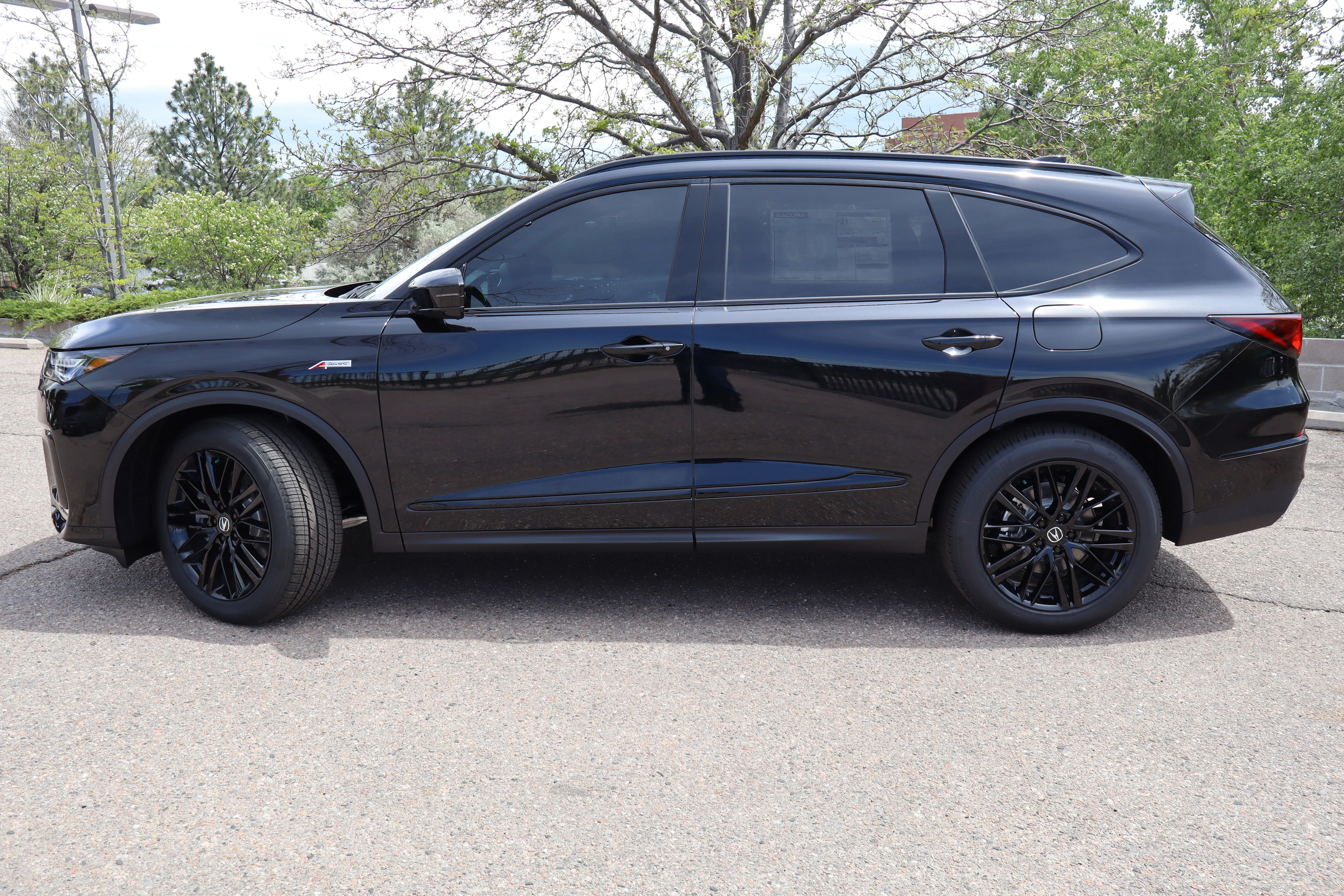 New 2026 Majestic Black Pearl Acura w/A-Spec Advance Package image 3