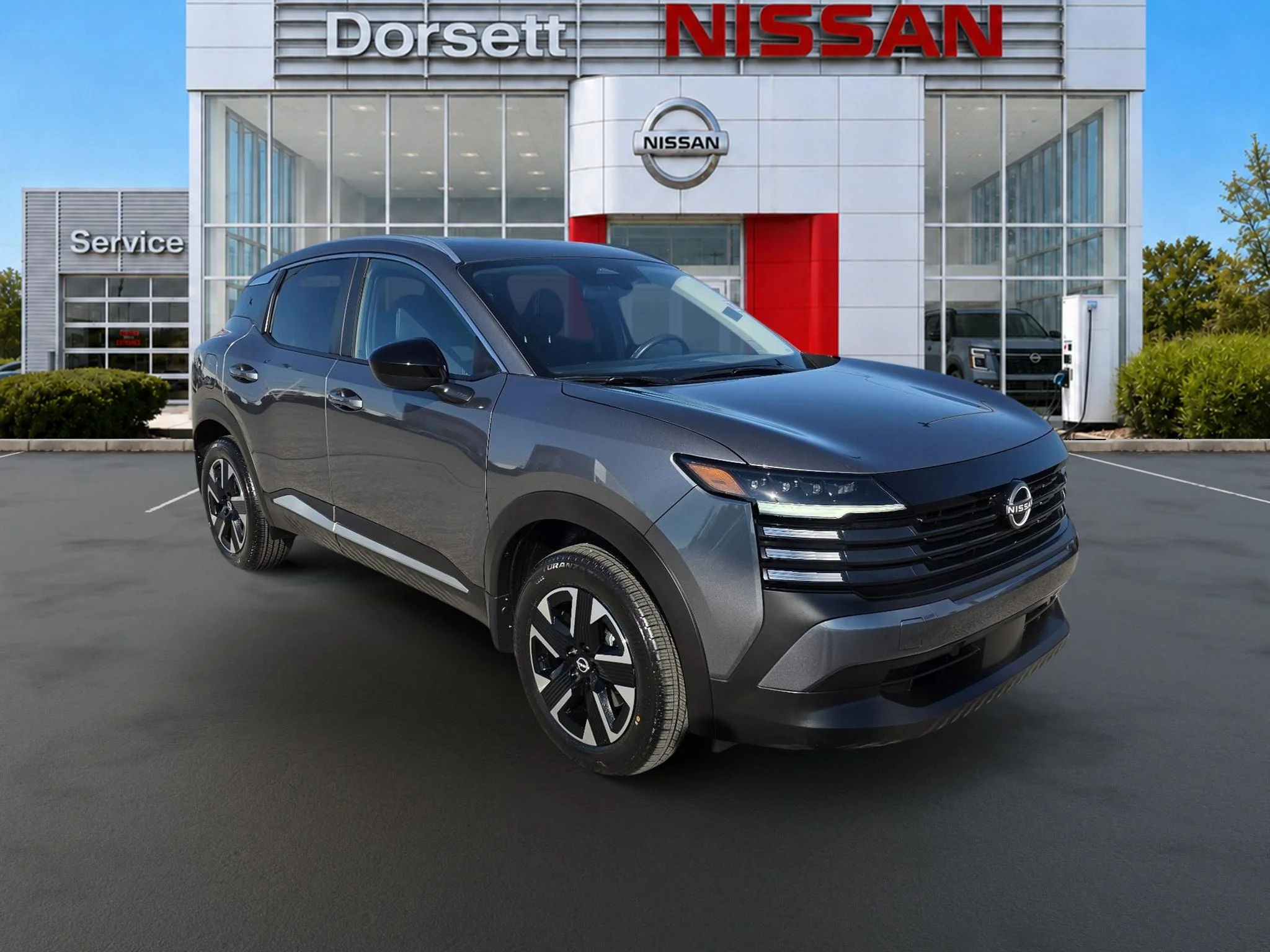 New 2027 Gun Metallic Nissan SV image 8