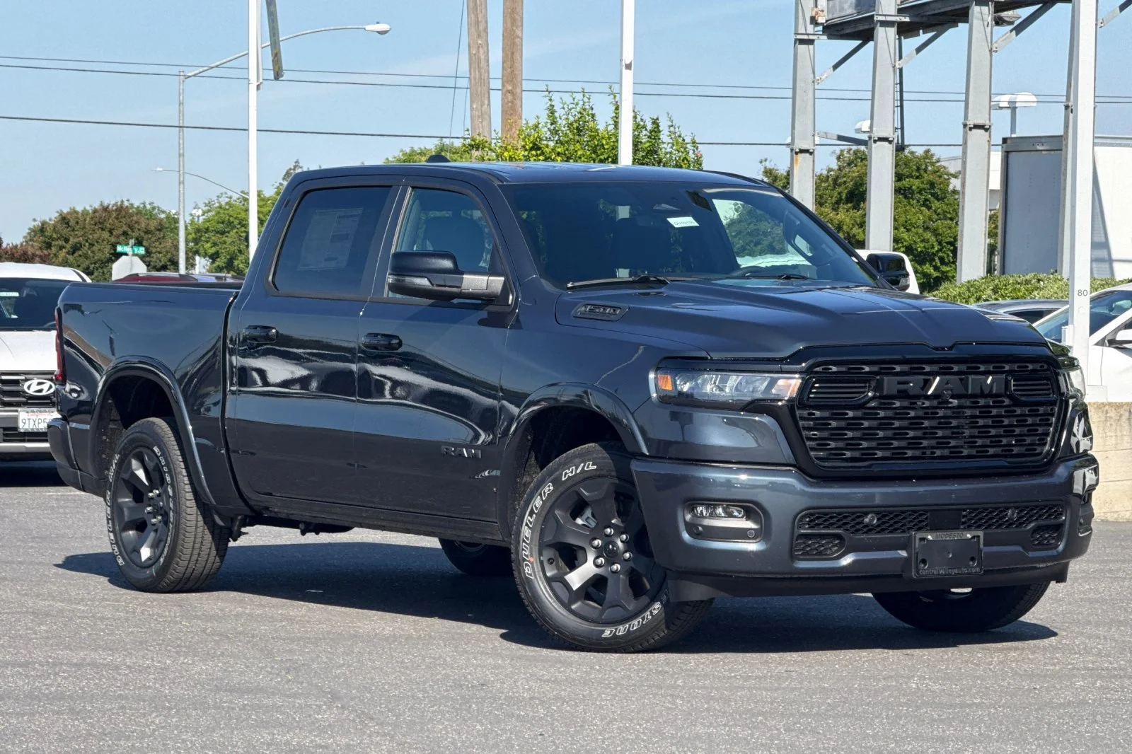 New 2026 Forged Blue Metallic Exterior Paint RAM Big Horn image 2