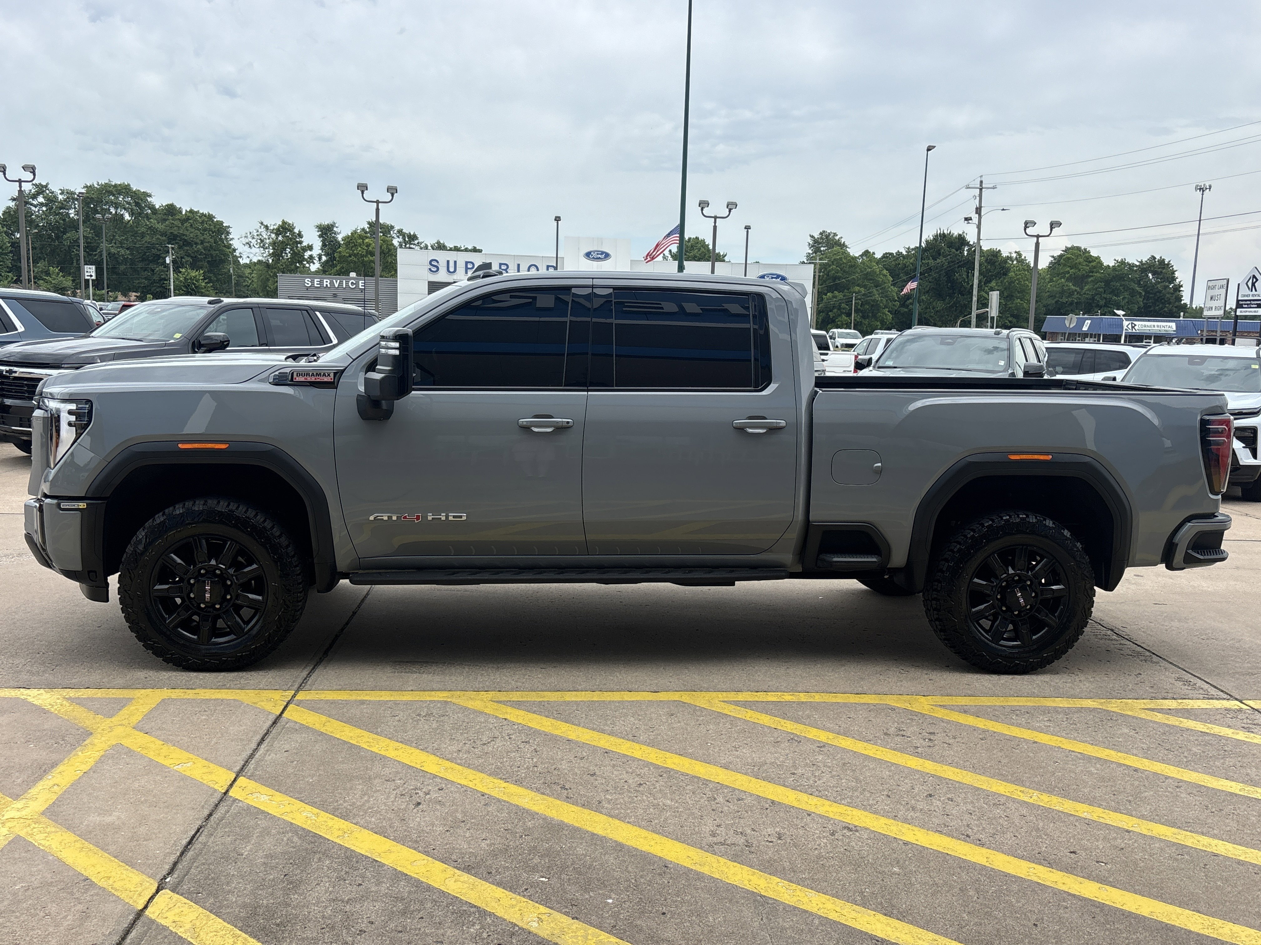 Used 2024 Thunderstorm Gray GMC AT4 image 10