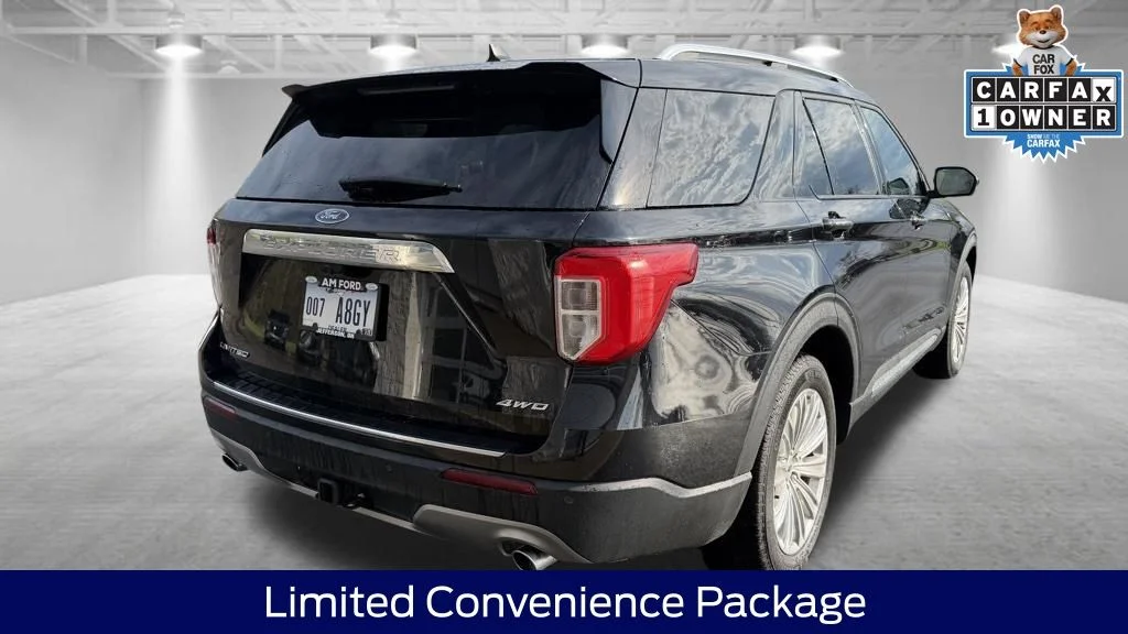 Certified Used 2022 Black Metallic Ford Limited image 6