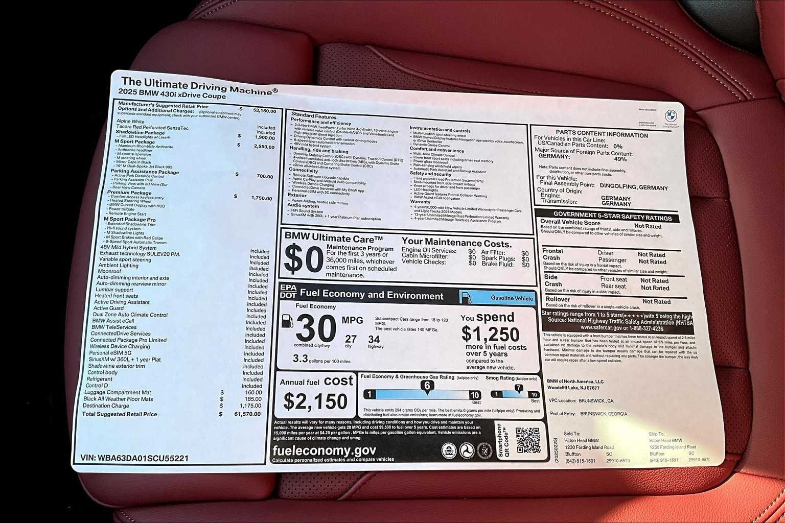 2025 BMW 4 Series 430i - Photo 18