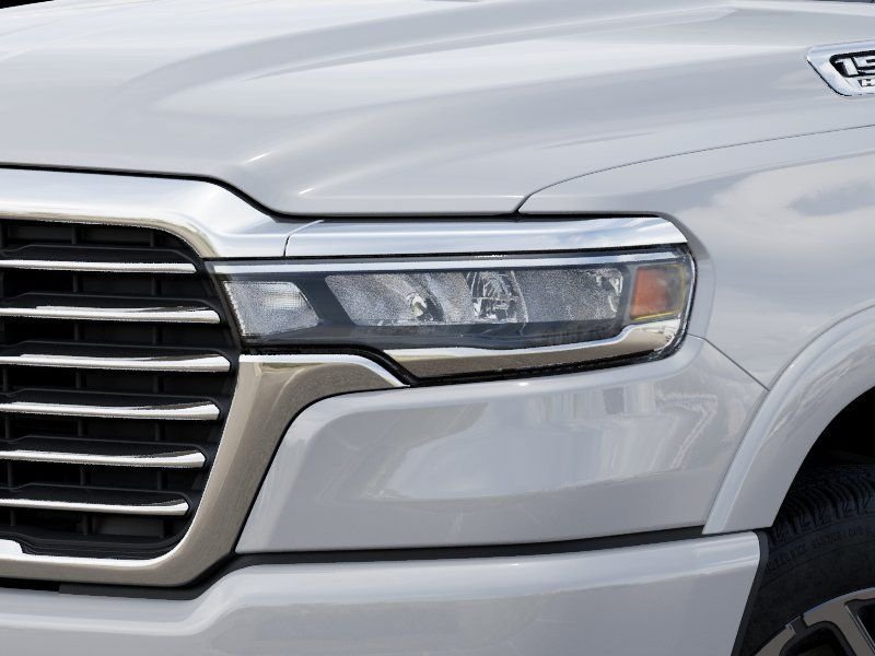 New 2026 Bright White Clear-Coat Exterior Paint RAM Laramie image 10