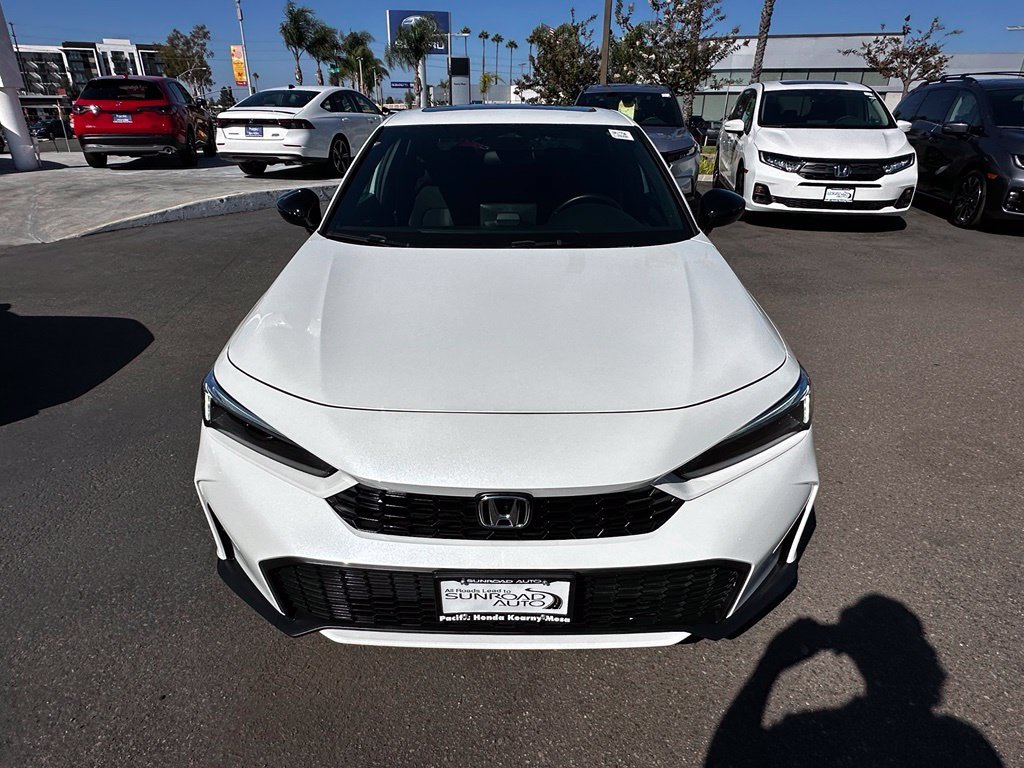 Certified Used 2025 Platinum White Pearl Honda Sport image 3
