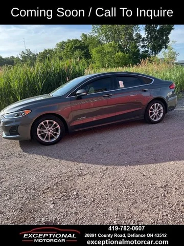 2019 Ford Fusion Hybrid SEL