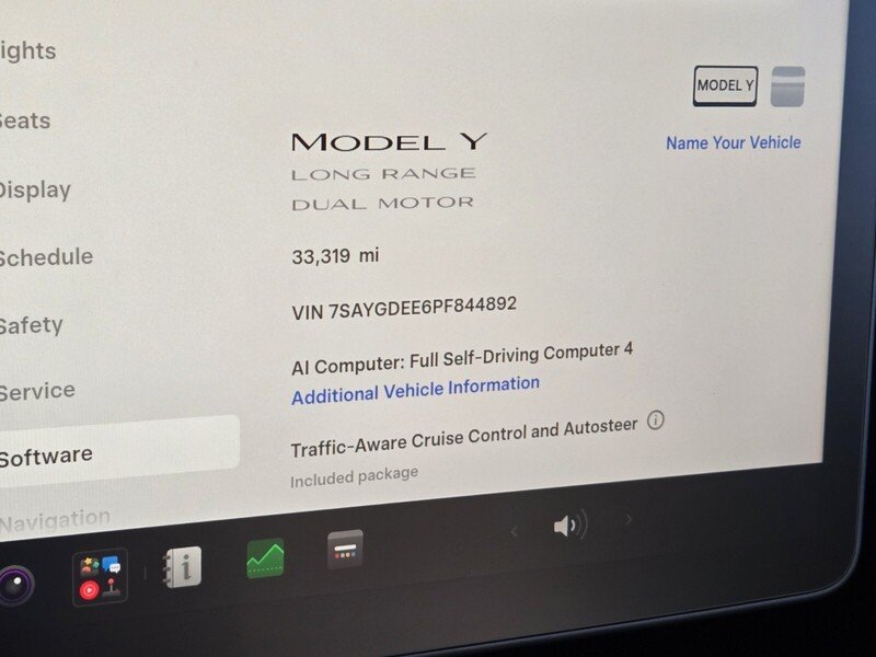 Used 2023 CHARCOAL TESLA LONG RANGE AWD image 22