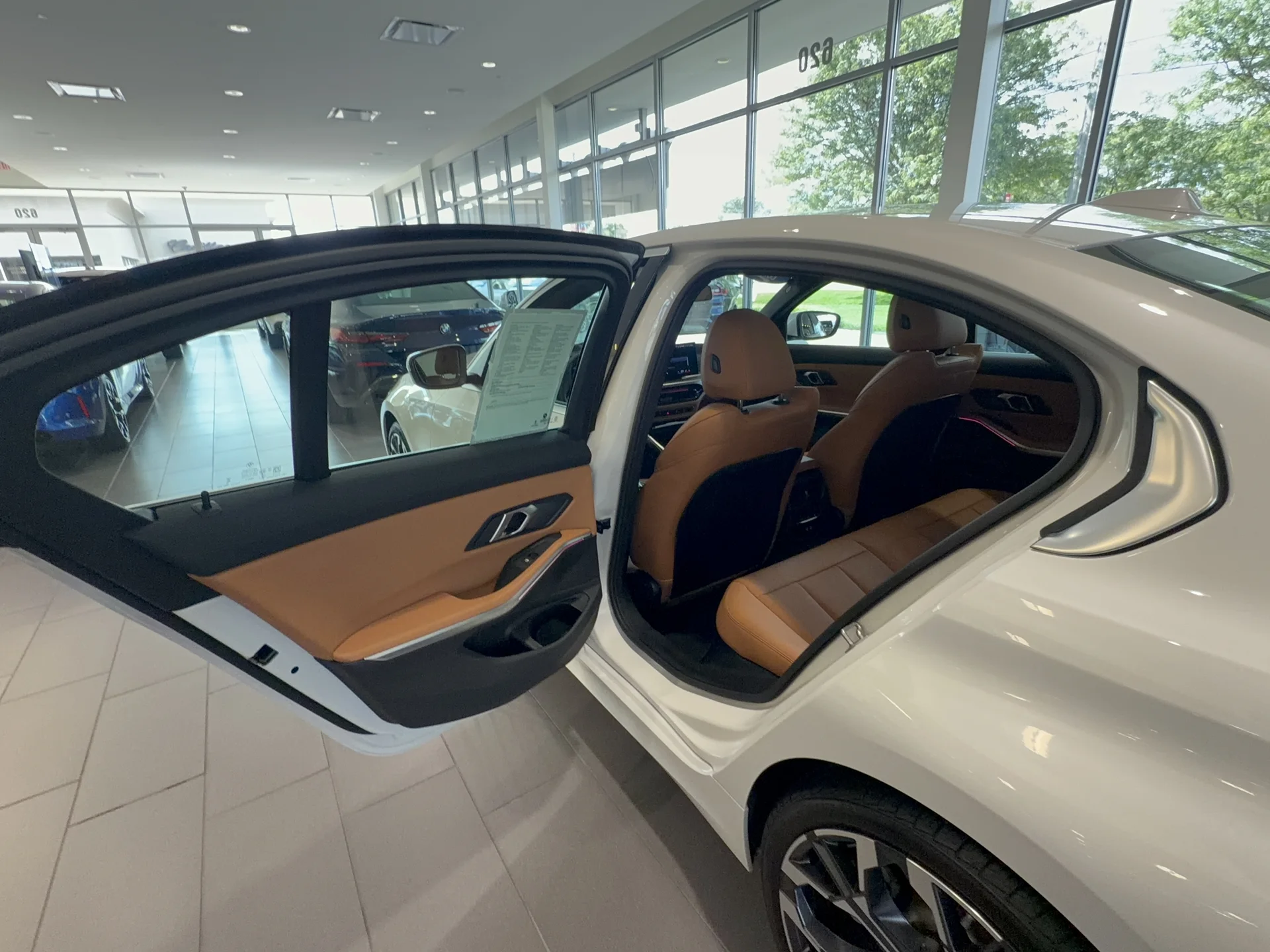 New 2025 Mineral White Metallic BMW 330i xDrive Sedan image 44
