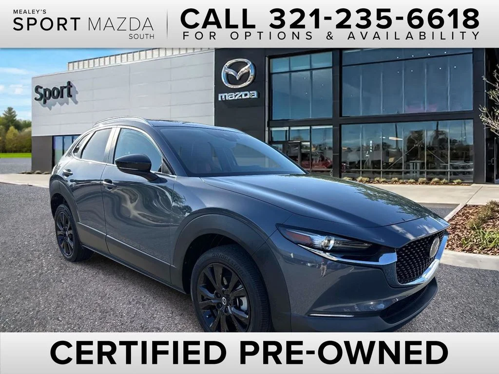 Certified Pre-Owned 2023 Mazda CX-30 2.5 S Carbon Edition 4D Sport
