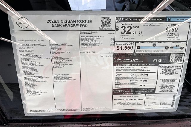New 2026 Super Black Nissan Dark Armor image 41