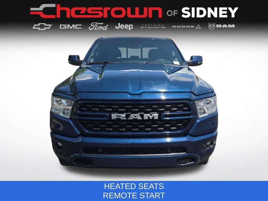 Used 2023 Patriot Blue Pearlcoat Ram Big Horn image 2